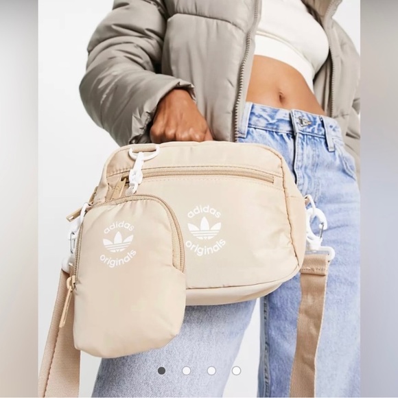 NEW Adidas Originals Puffer and Pouch Crossbody Bag - Picture 6 of 14